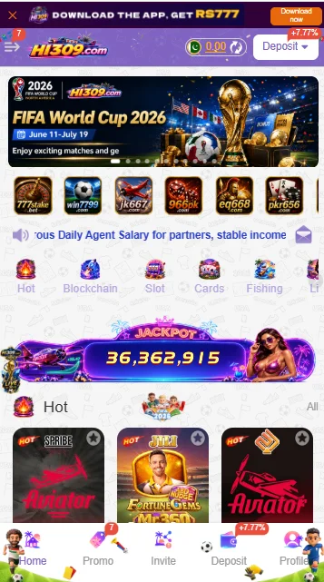 Hi309 Game main page