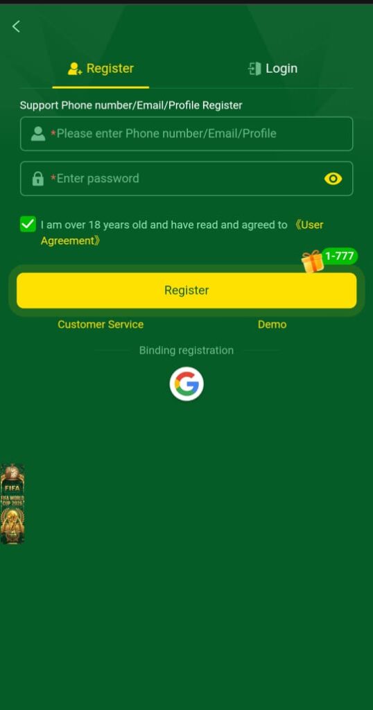 666EP Game login process