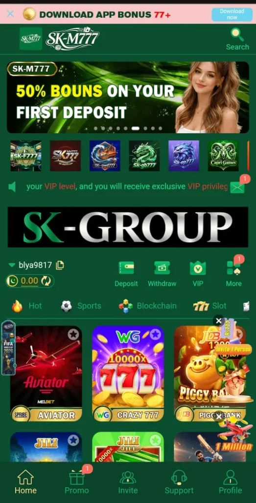 M777 Game home page