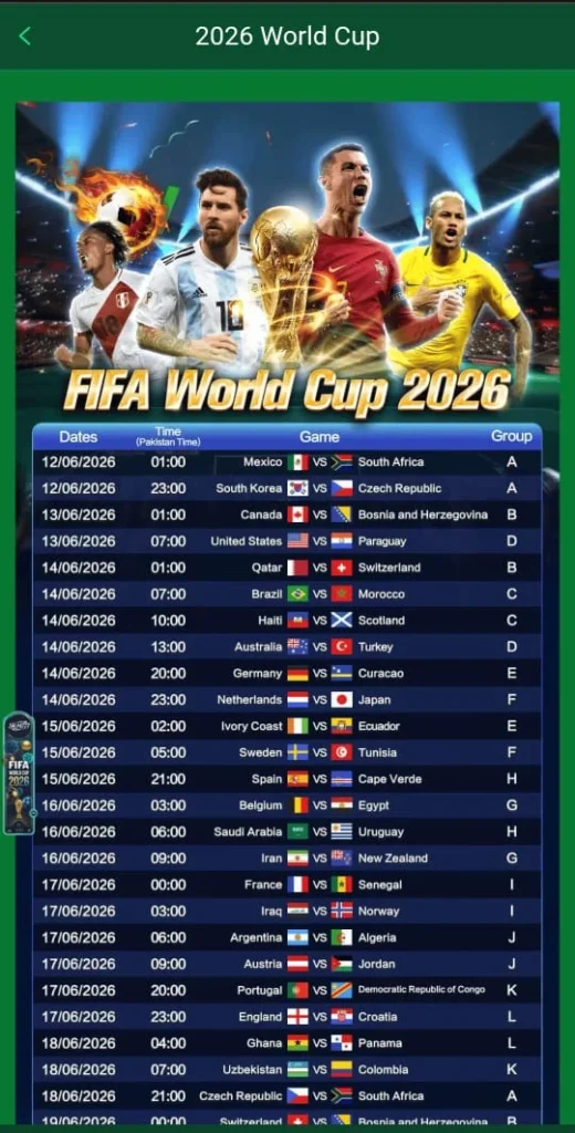 M777 Game world cup